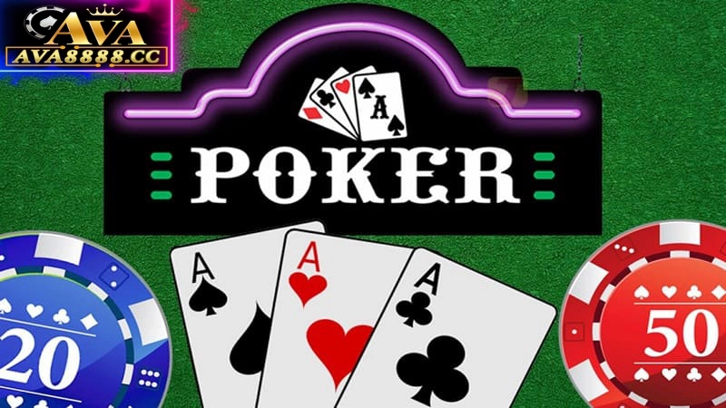Luật chơi game bài poker đổi thưởng đơn giản tại AVA
