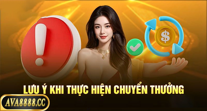 Lưu ý quan trọng khi rút tiền